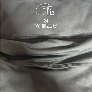 Chic Gray Skirt for Casual Work